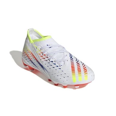 adidas Buty piłkarskie Predator Edge.3 MG (do sztucznej trawy, twardych i ceglastych boisk) białe dziecięce